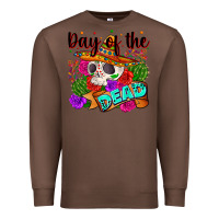 Chestnut mexican day of the dead Premium Sweatshirt - Zillion Design Studio