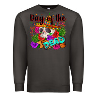 Smoke mexican day of the dead Premium Sweatshirt - Zillion Design Studio