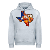 Heather Grey texas map fall Urban Hoodie - JahusDesignShop