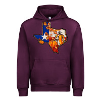 Mauve Wine texas map fall Urban Hoodie - JahusDesignShop