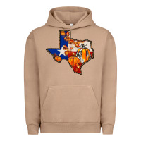 Pigment Burro texas map fall Urban Hoodie - JahusDesignShop