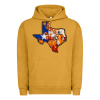 Pigment Peanut Butter texas map fall Urban Hoodie - JahusDesignShop