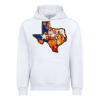 White texas map fall Urban Hoodie - JahusDesignShop