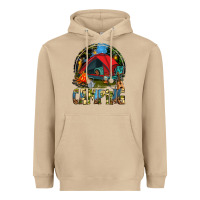 Mushroom camping Heavyweight Hoodie - texasbilliewilder