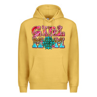 Antique Gold girl mom Premium Hoodie - AdoDesignShop
