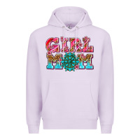 Lilac girl mom Premium Hoodie - AdoDesignShop