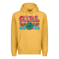 Mustard girl mom Premium Hoodie - AdoDesignShop