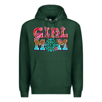 Sports Green girl mom Premium Hoodie - AdoDesignShop