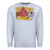 Heather Grey watermelon crawl Premium Sweatshirt - texasbilliewilder