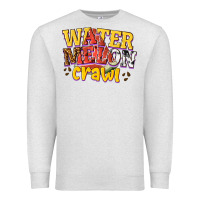 Oatmeal Heather watermelon crawl Premium Sweatshirt - texasbilliewilder