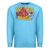 Ocean Blue watermelon crawl Premium Sweatshirt - texasbilliewilder