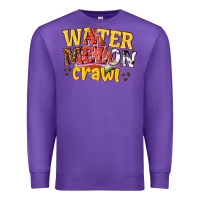 Purple watermelon crawl Premium Sweatshirt - texasbilliewilder
