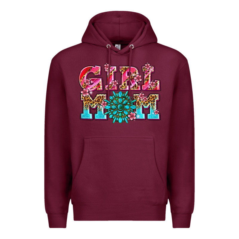 Girl Mom Premium Hoodie by AdoDesignShop | Teevron