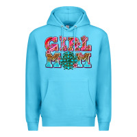 Ocean Blue girl mom Premium Hoodie - AdoDesignShop