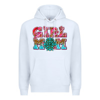 White girl mom Premium Hoodie - AdoDesignShop