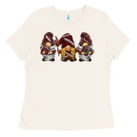 Bone football gnomes Ladies Tee - BarkalooDesign