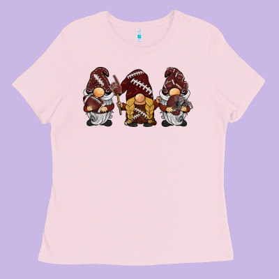 Football Gnomes Ladies Tee Designed By Barkaloodesign