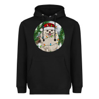 Black Pomeranian And Farm Heavyweight Hoodie - RanaPortraitStore
