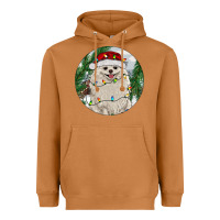Meerkat Pomeranian And Farm Heavyweight Hoodie - RanaPortraitStore
