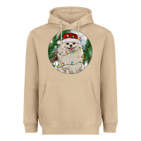 Mushroom Pomeranian And Farm Heavyweight Hoodie - RanaPortraitStore