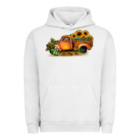 Pigment Lunar Rock sunflower truck Urban Hoodie - JahusDesignShop