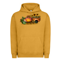 Pigment Peanut Butter sunflower truck Urban Hoodie - JahusDesignShop
