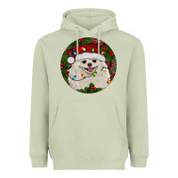 Matcha Christmas pomeranian Heavyweight Hoodie - RanaPortraitStore