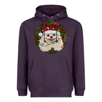 Christmas Pomeranian Heavyweight Hoodie | Teevron