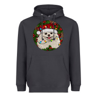 Smoke Christmas pomeranian Heavyweight Hoodie - RanaPortraitStore