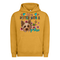 Pigment Peanut Butter life is better with a yorkie Urban Hoodie - Jasminsmagicworld