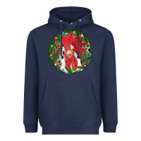 Navy Roaster Christmas Heavyweight Hoodie - RanaPortraitStore
