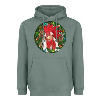 Sage Roaster Christmas Heavyweight Hoodie - RanaPortraitStore