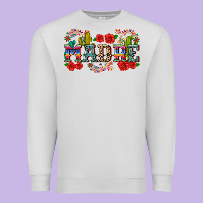Madre Premium Sweatshirt Designed By Zillion Design Studio