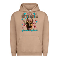 Pigment Burro life is better with a german shepherd Urban Hoodie - Jasminsmagicworld