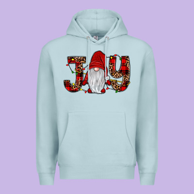 Joy Gnome Premium Hoodie Designed By Jahusdesignshop