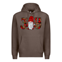 Coffee joy gnome Premium Hoodie - JahusDesignShop
