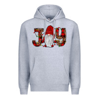 Heather Grey joy gnome Premium Hoodie - JahusDesignShop