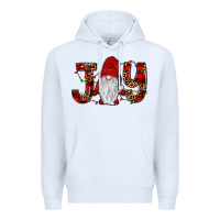 White joy gnome Premium Hoodie - JahusDesignShop