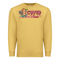 Antique Gold cupid vibes Premium Sweatshirt - RanaPortraitStore