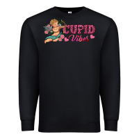 Black cupid vibes Premium Sweatshirt - RanaPortraitStore