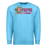 Ocean Blue cupid vibes Premium Sweatshirt - RanaPortraitStore