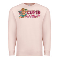 Pale Pink cupid vibes Premium Sweatshirt - RanaPortraitStore