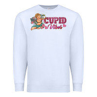 White cupid vibes Premium Sweatshirt - RanaPortraitStore