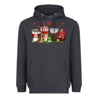 Smoke coffee cups lady bug with daisies Heavyweight Hoodie - texasbilliewilder