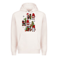 Pale Pink ho ho ho gnome Premium Hoodie - JahusDesignShop