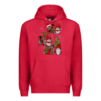 Cardinal ho ho ho gnome Premium Hoodie - JahusDesignShop