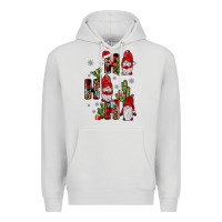 Dove Grey ho ho ho gnome Premium Hoodie - JahusDesignShop