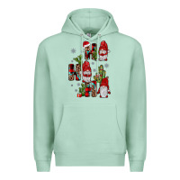 Seafoam ho ho ho gnome Premium Hoodie - JahusDesignShop