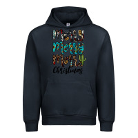 Navy merry christmas Urban Hoodie - JahusDesignShop