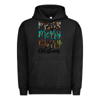 Pigment Black merry christmas Urban Hoodie - JahusDesignShop